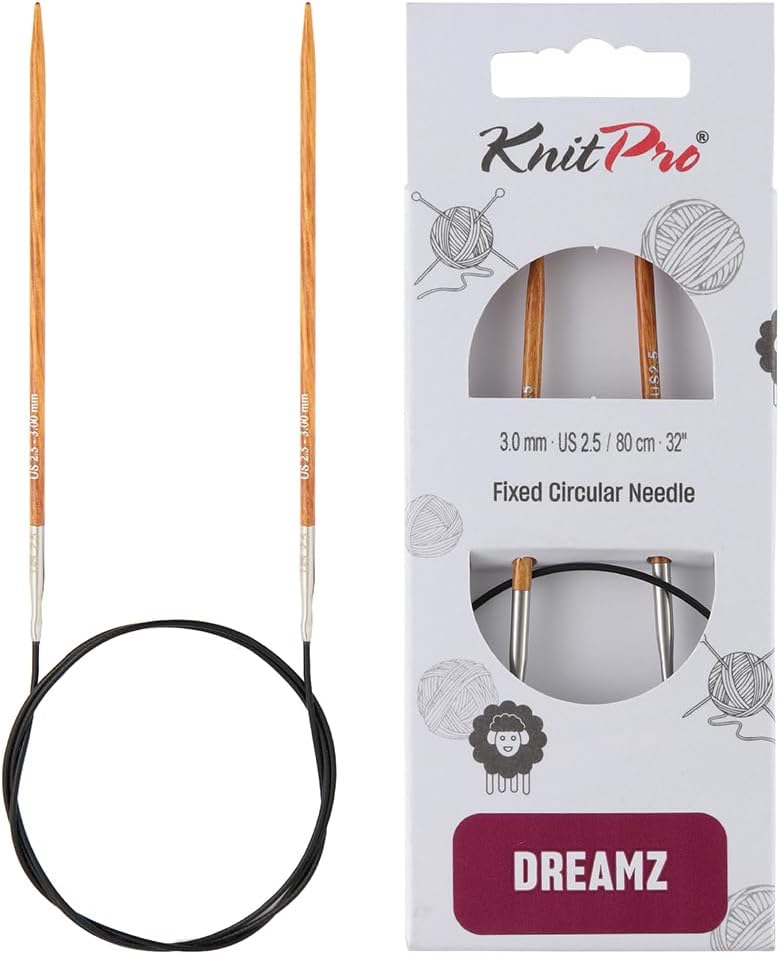 Knit Pro Dreamz Fixed Circular Needles 32" (80cm) | US Size 2.5 (3mm) - Image 1